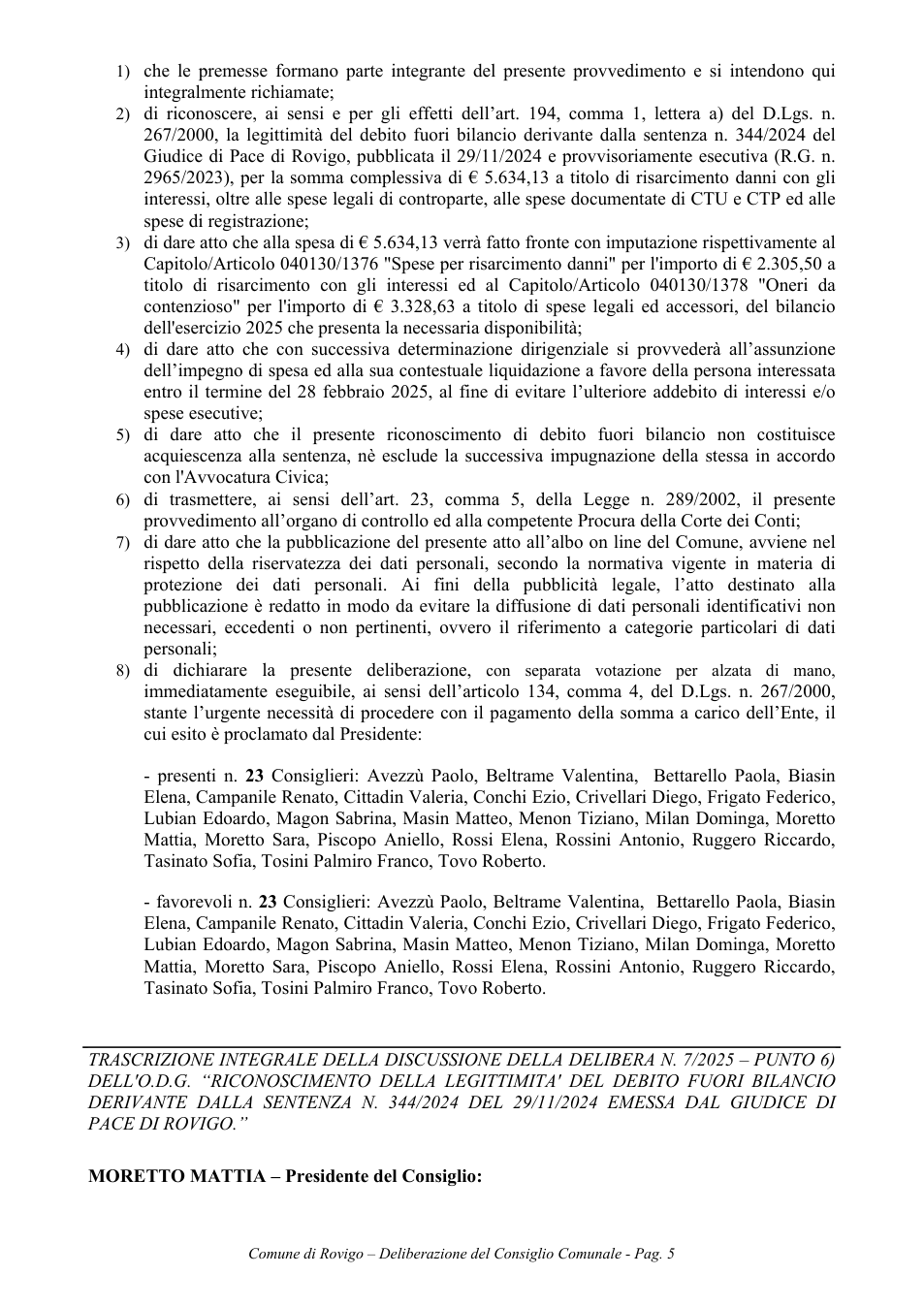 Pagina 5 del documento