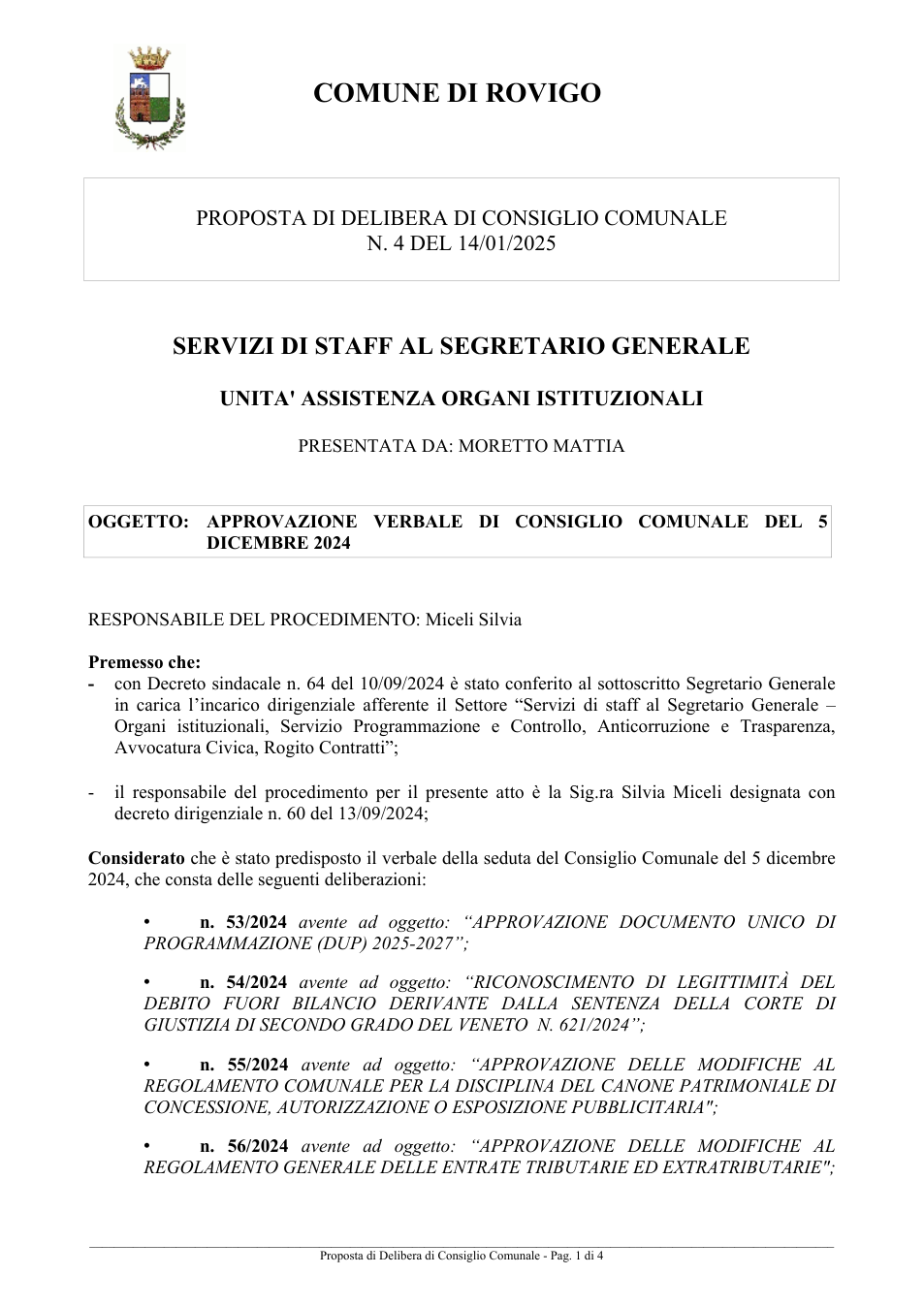 Pagina 1 del documento