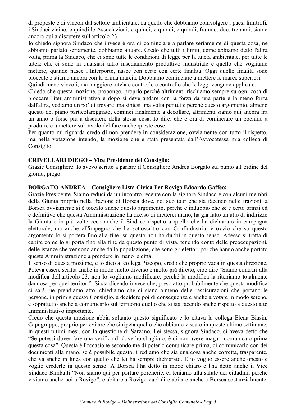 Pagina 5 del documento