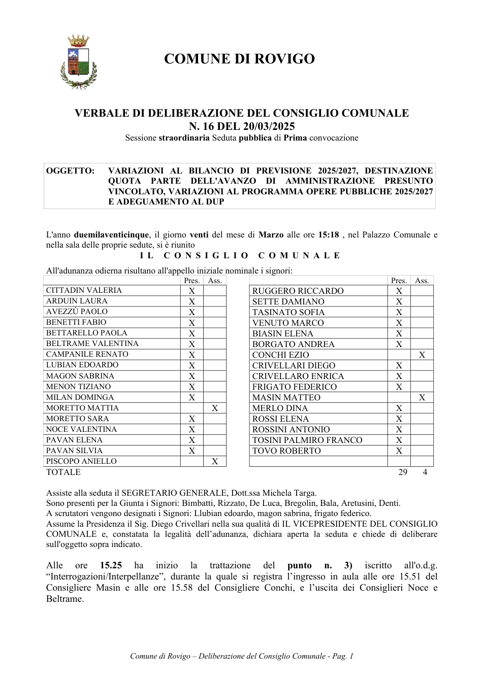 Pagina 1 del documento