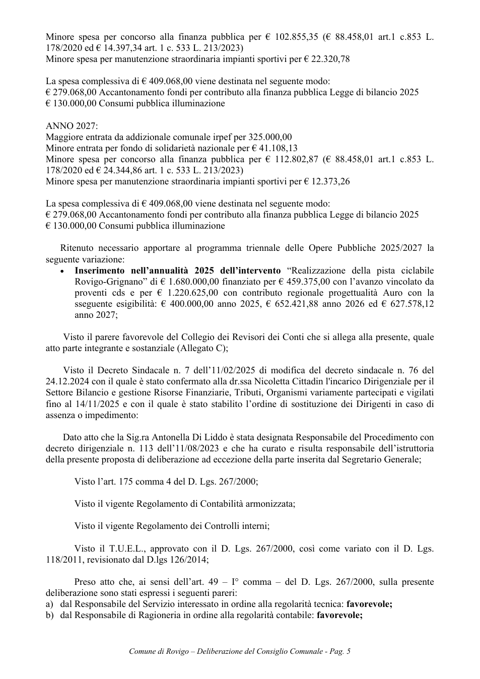 Pagina 5 del documento