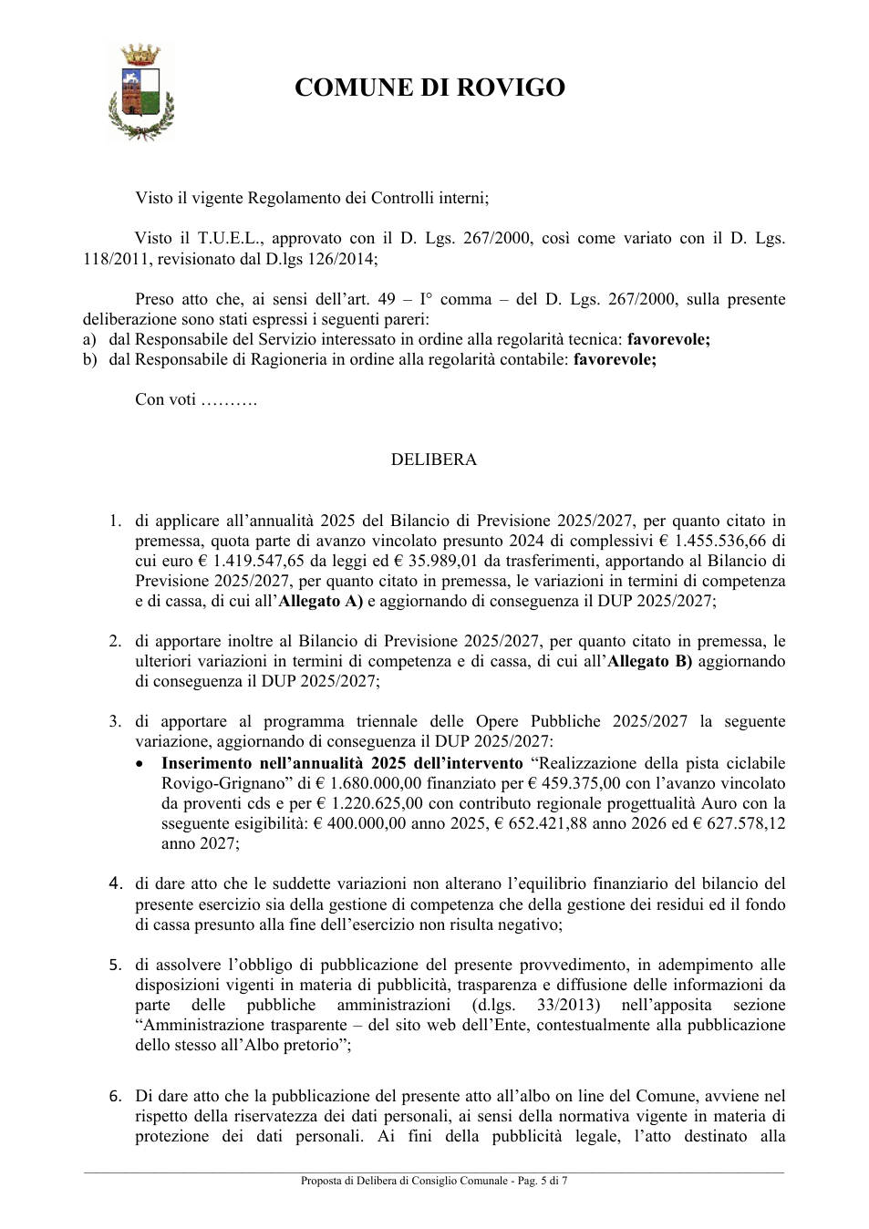 Pagina 5 del documento