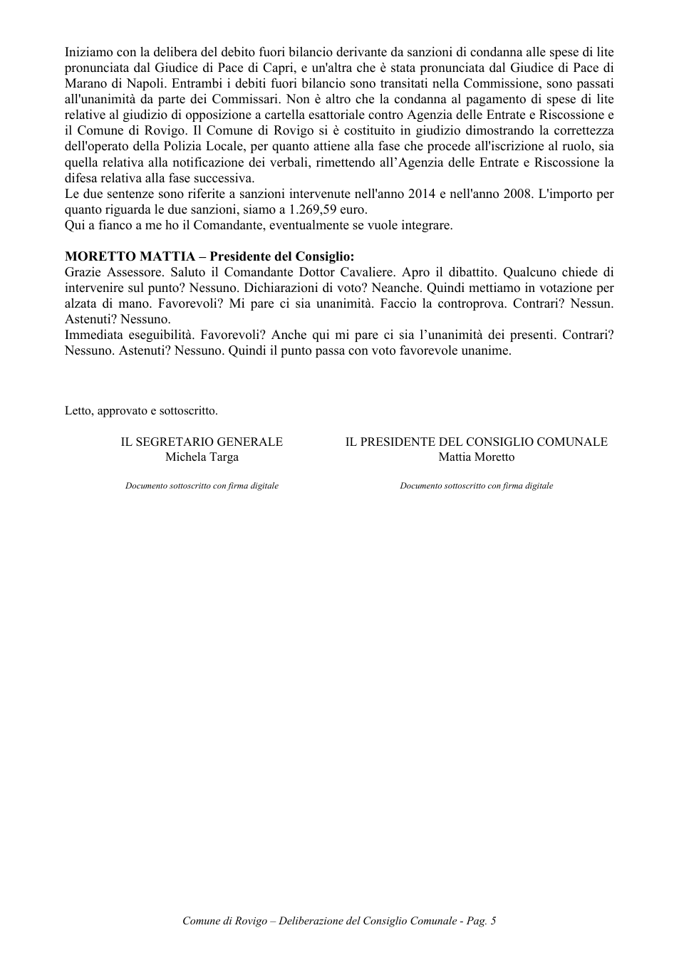 Pagina 5 del documento