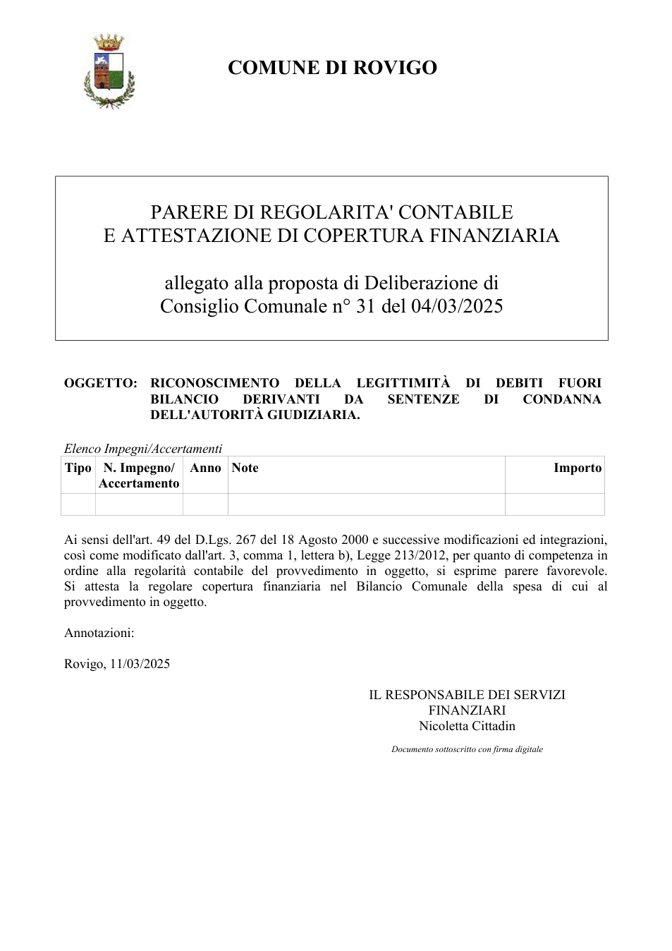Pagina 1 del documento