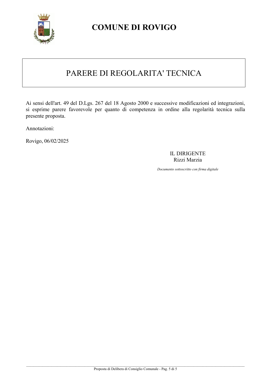 Pagina 5 del documento