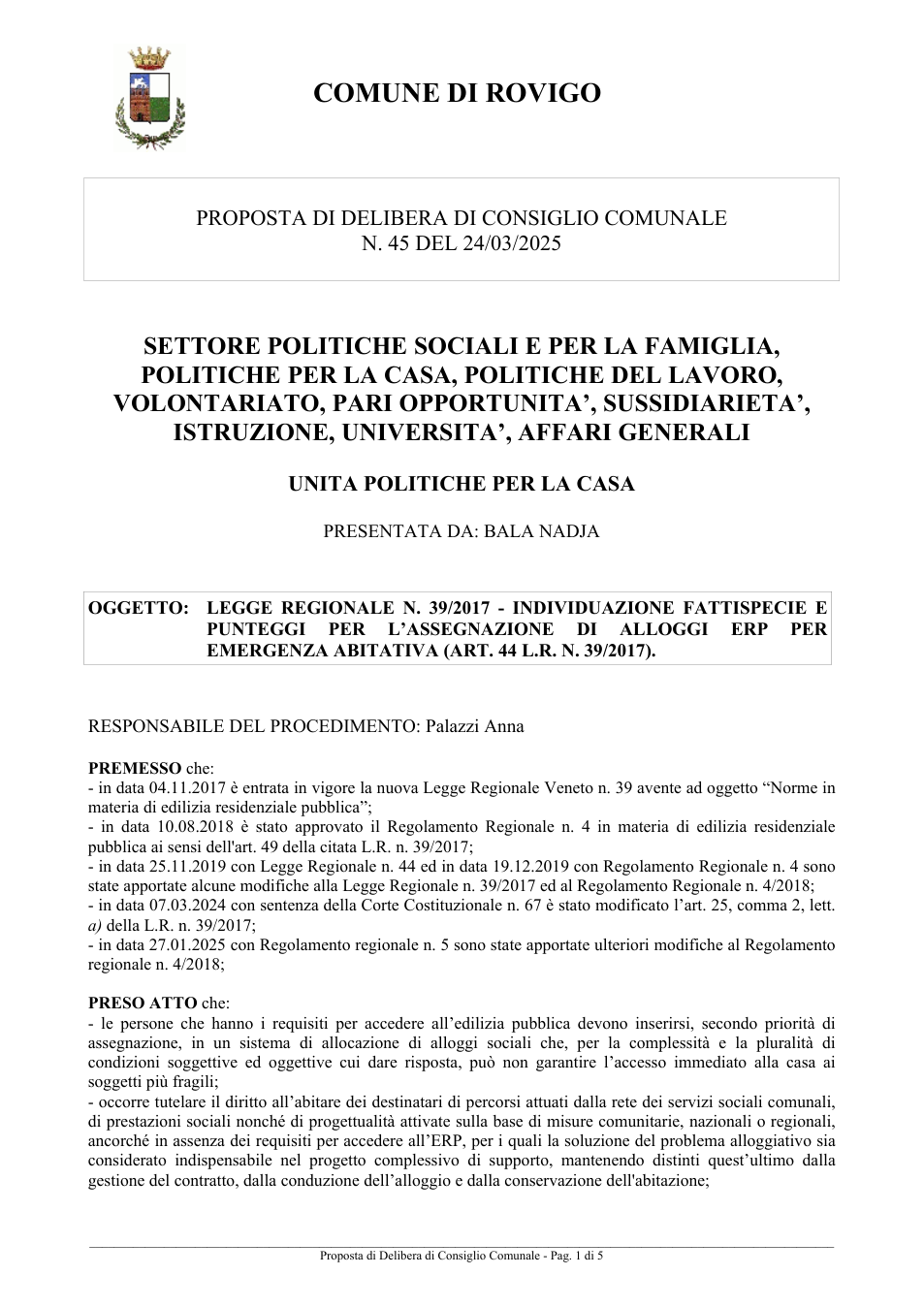 Pagina 1 del documento