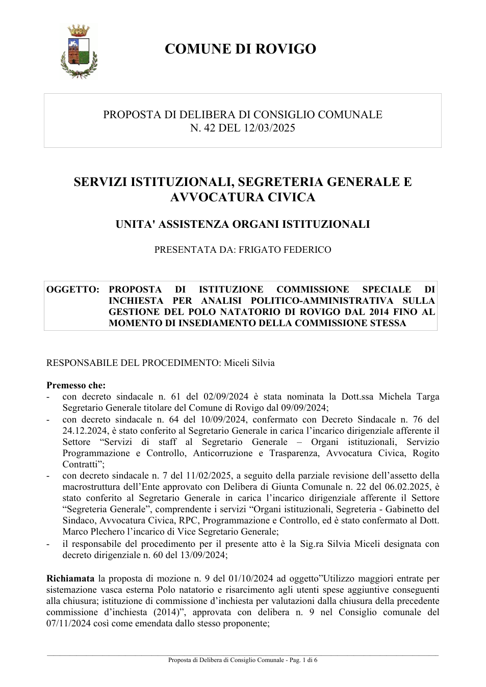 Pagina 1 del documento