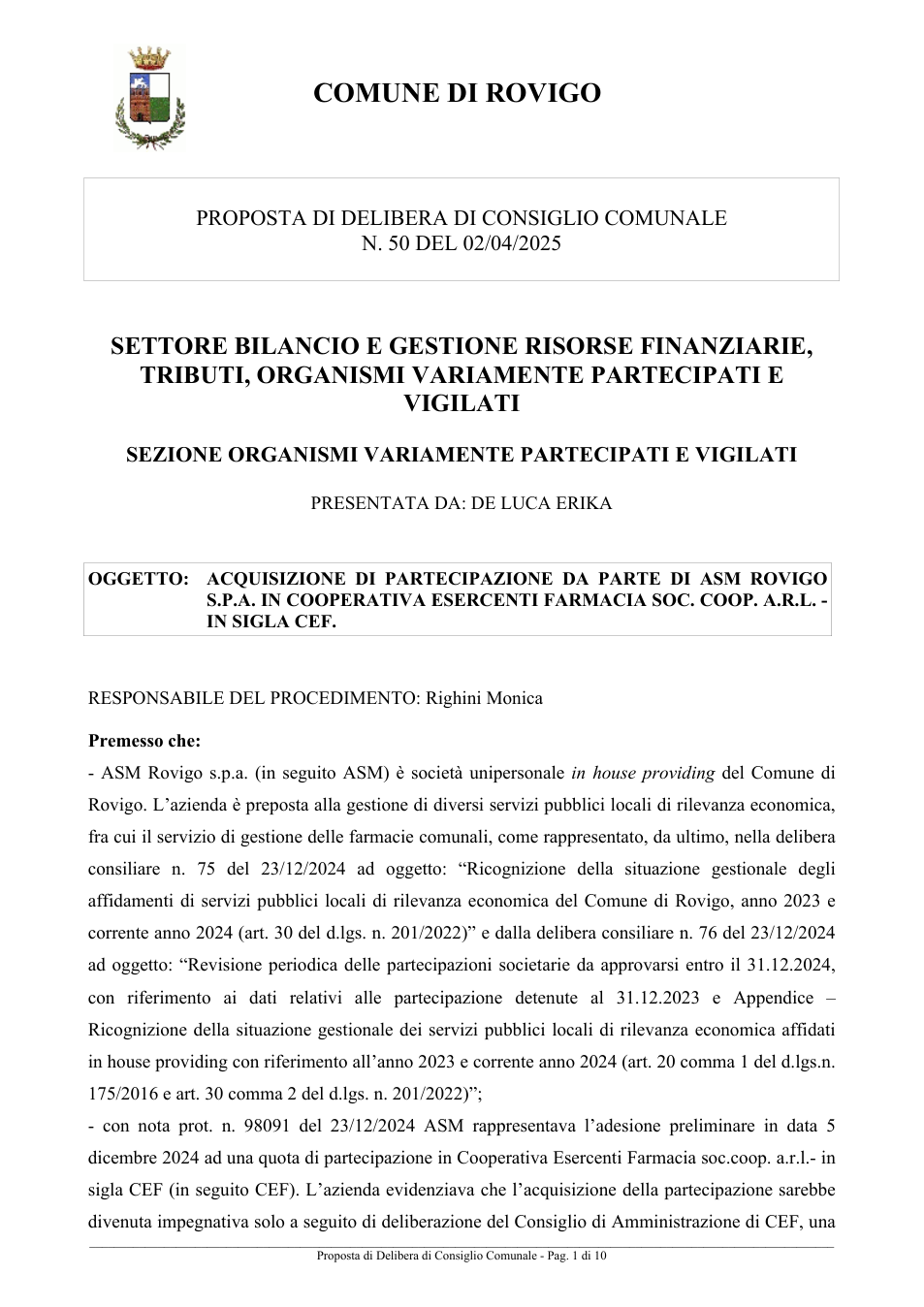 Pagina 1 del documento