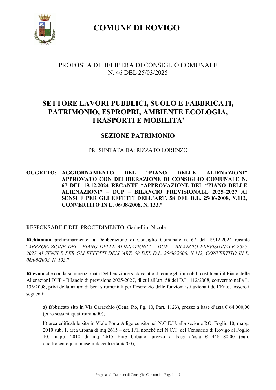 Pagina 1 del documento