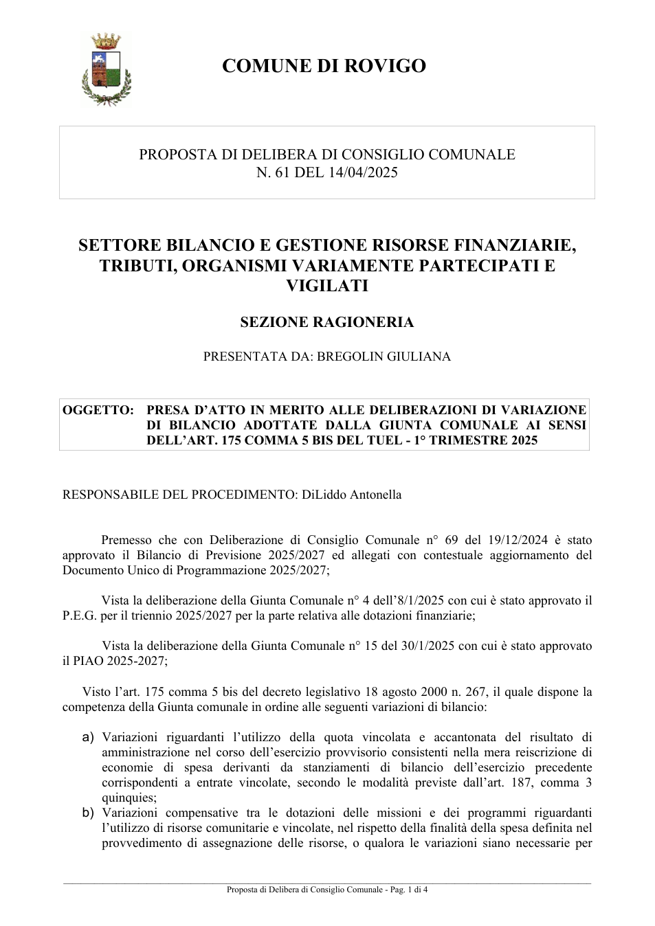 Pagina 1 del documento
