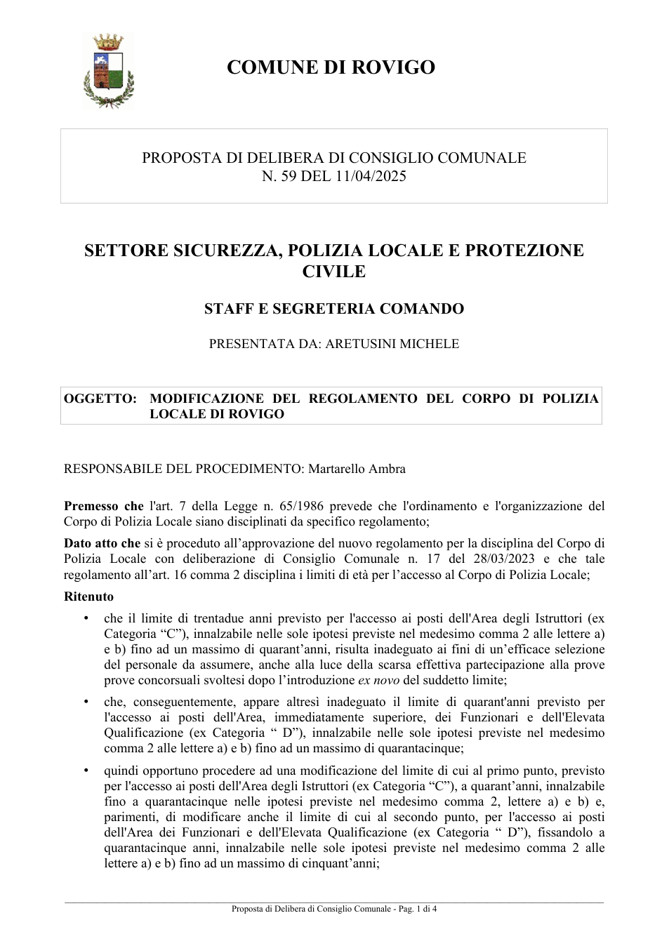 Pagina 1 del documento