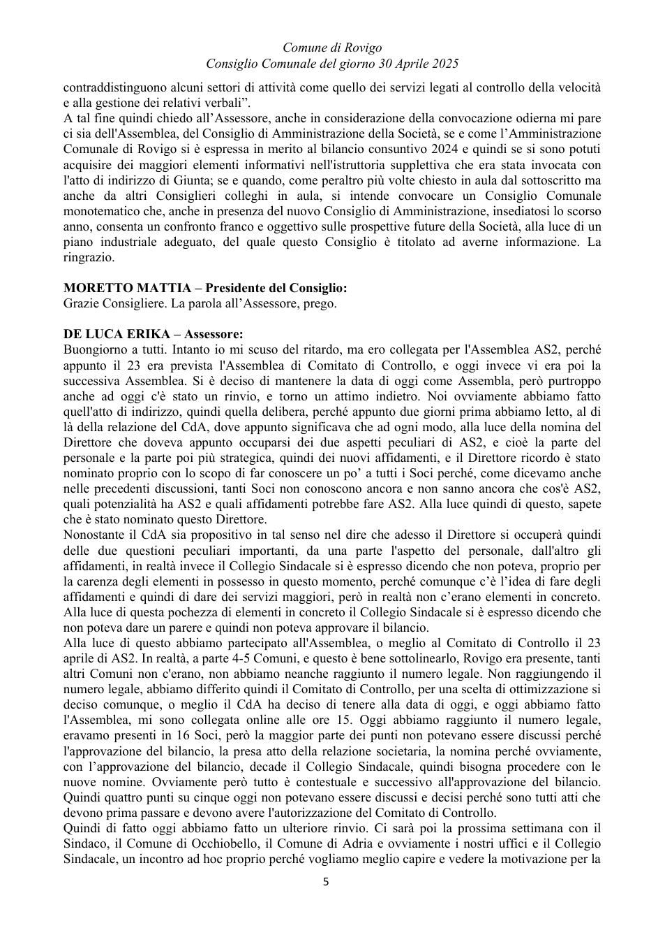 Pagina 5 del documento