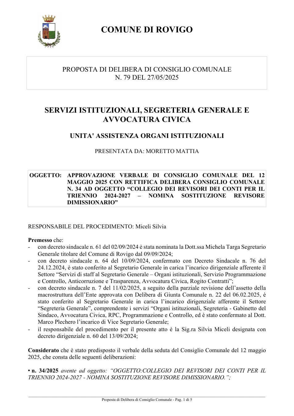 Pagina 1 del documento