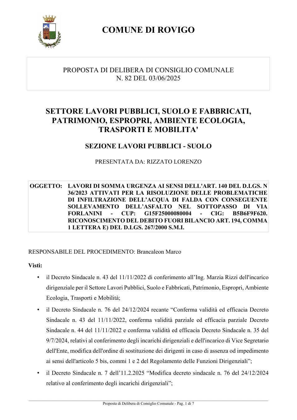 Pagina 1 del documento