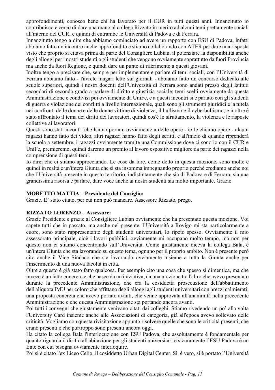 Pagina 11 del documento