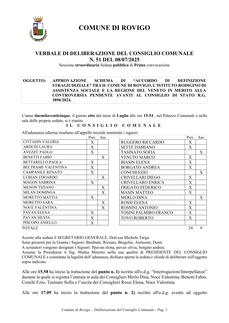 Pagina 1 del documento
