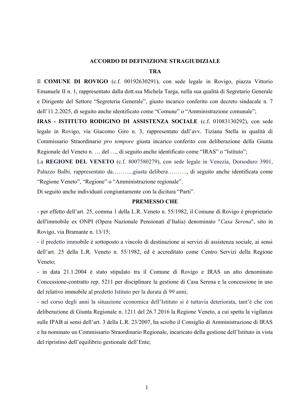 Pagina 1 del documento