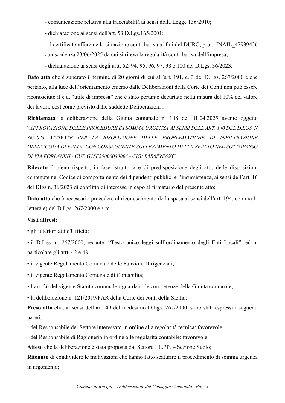 Pagina 5 del documento