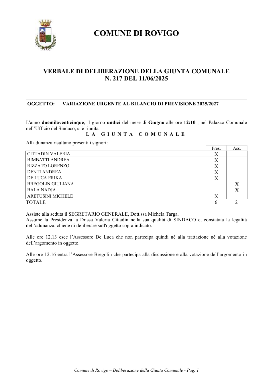 Pagina 1 del documento