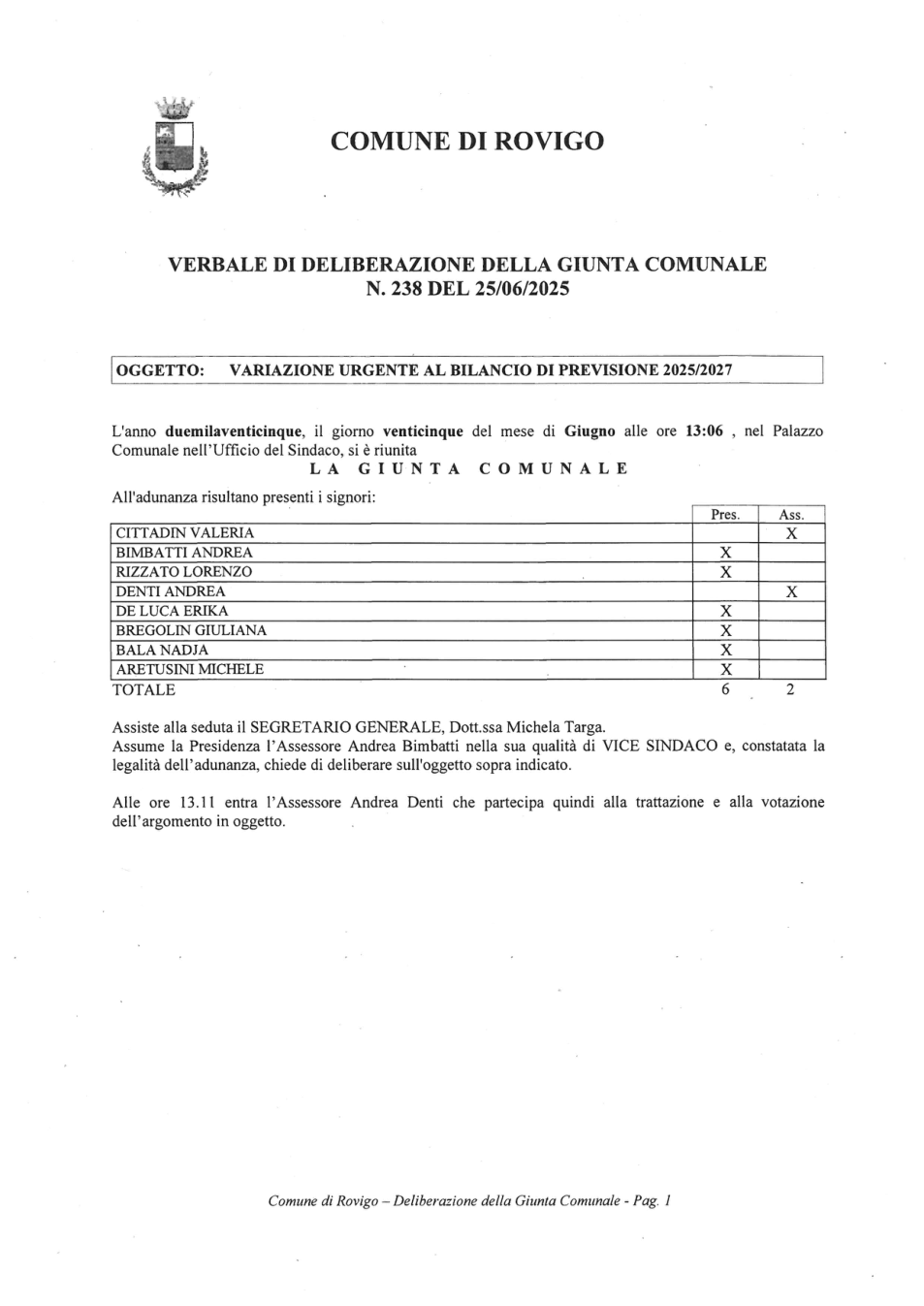Pagina 1 del documento