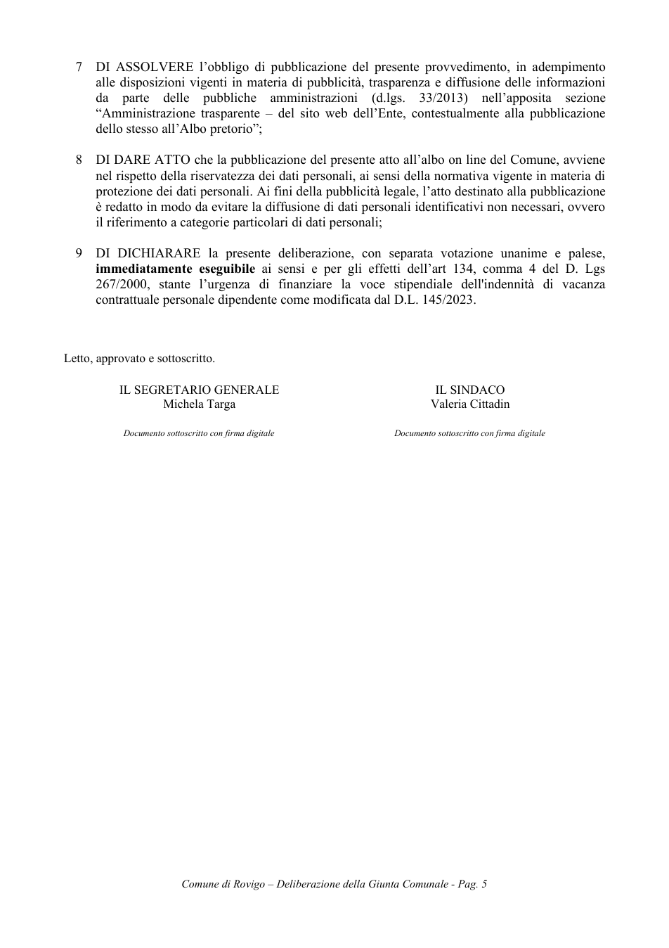 Pagina 5 del documento