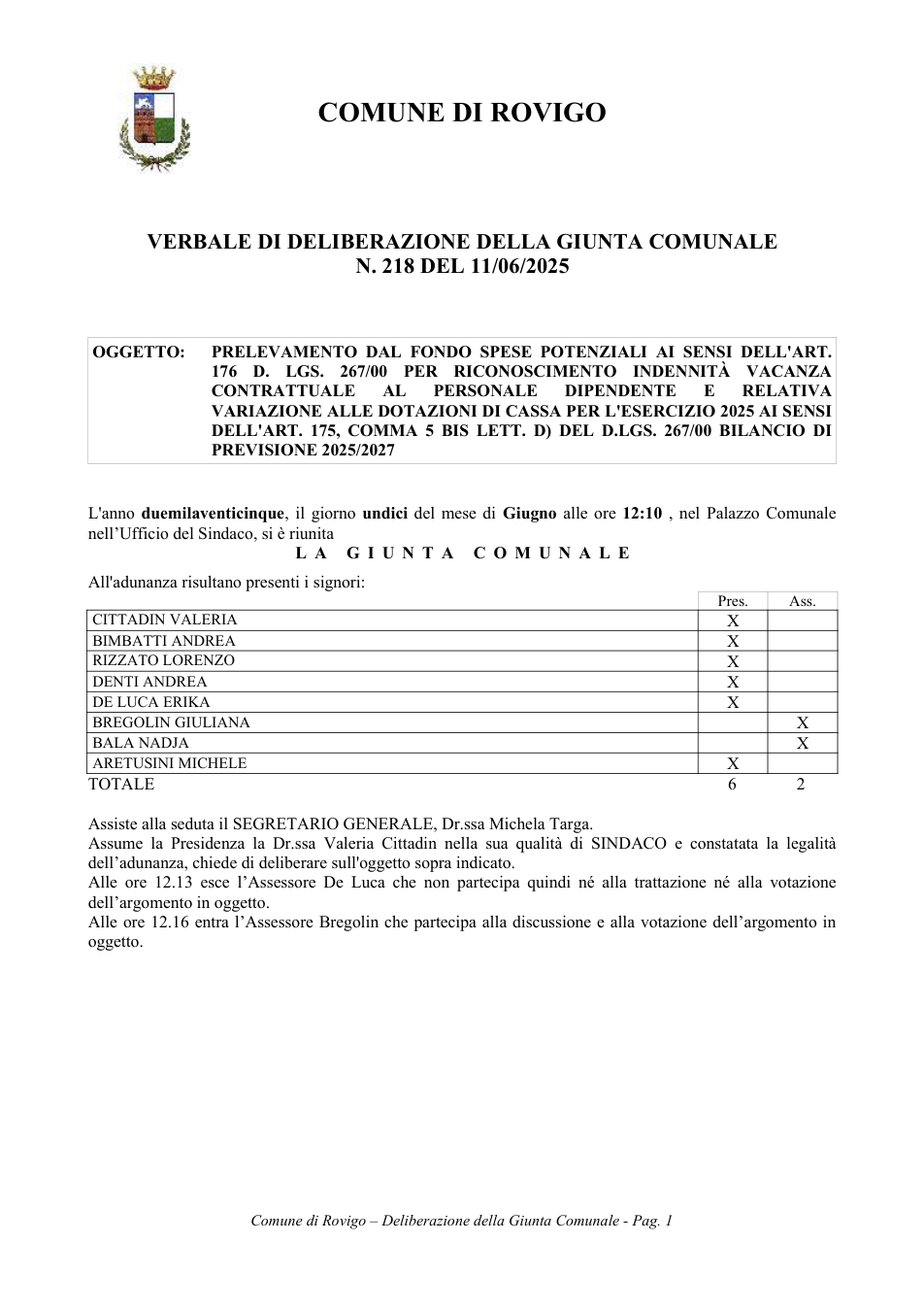 Pagina 1 del documento