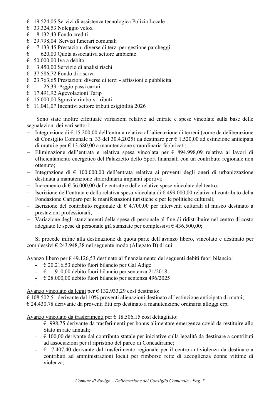 Pagina 5 del documento