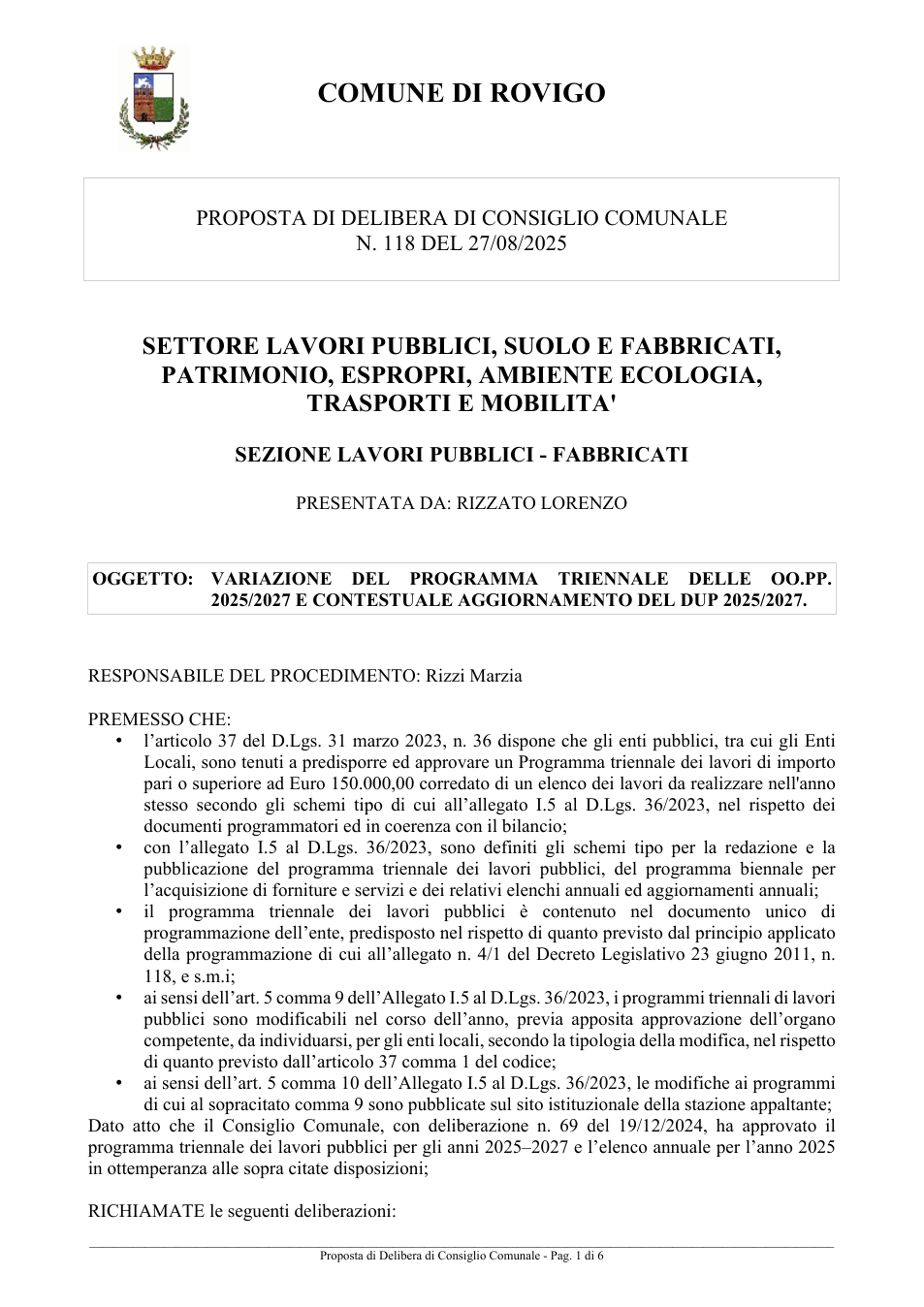 Pagina 1 del documento