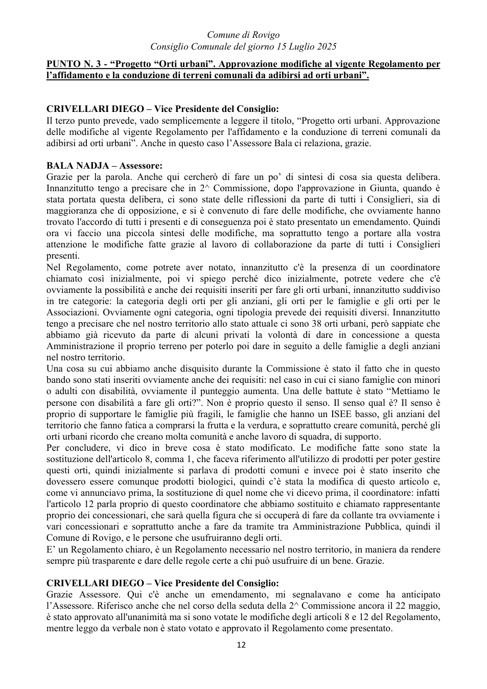 Pagina 12 del documento