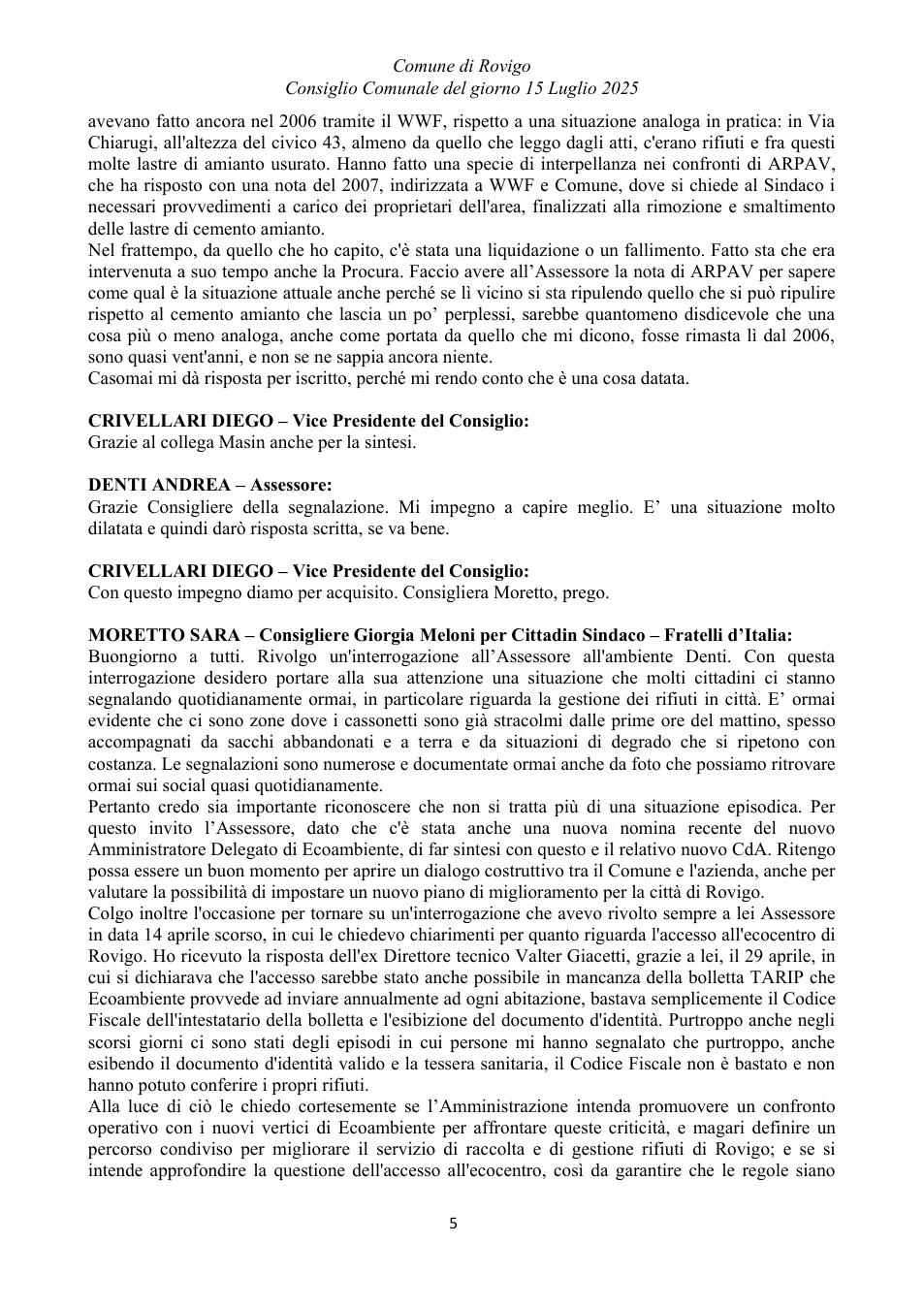 Pagina 5 del documento