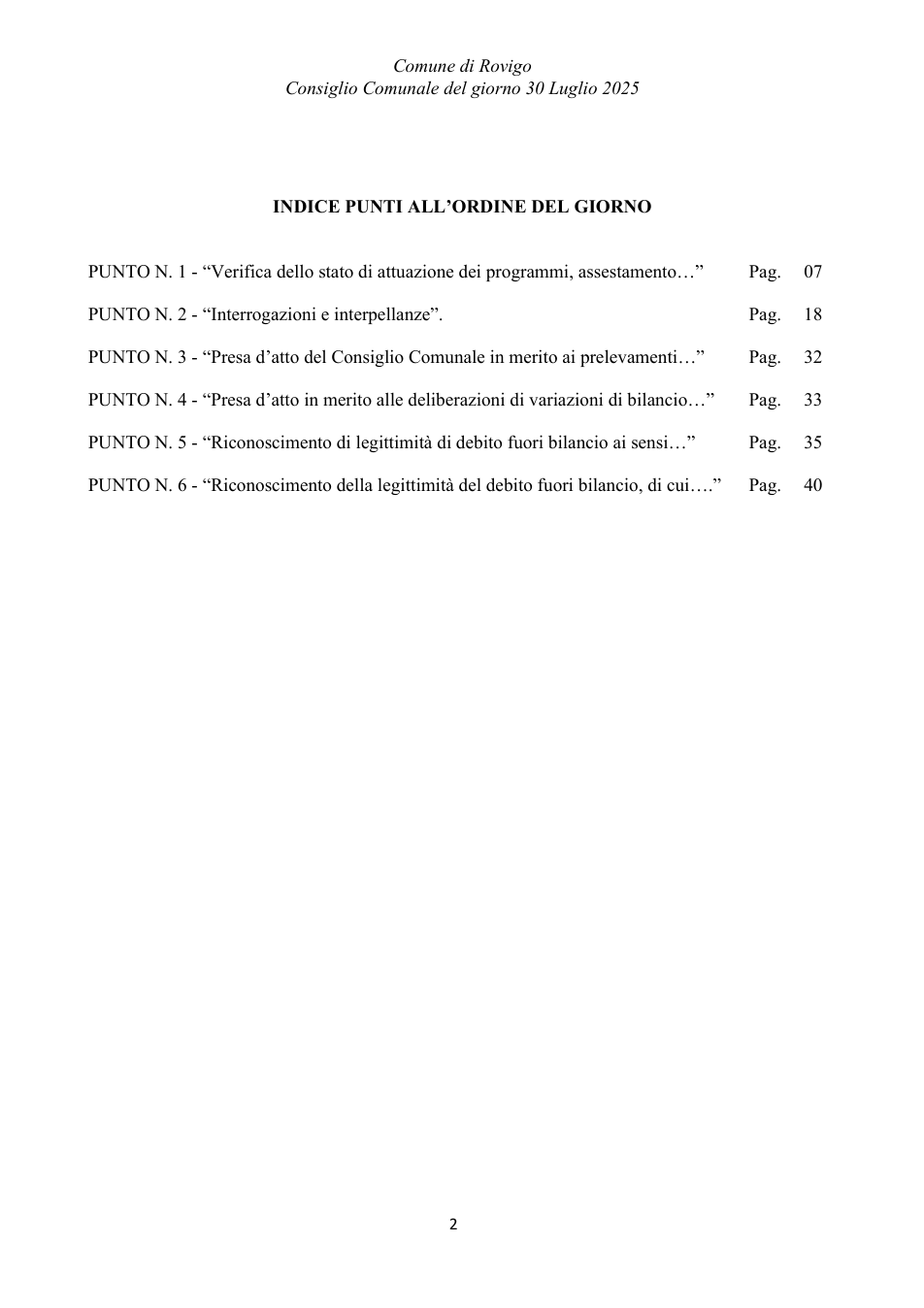 Pagina 2 del documento