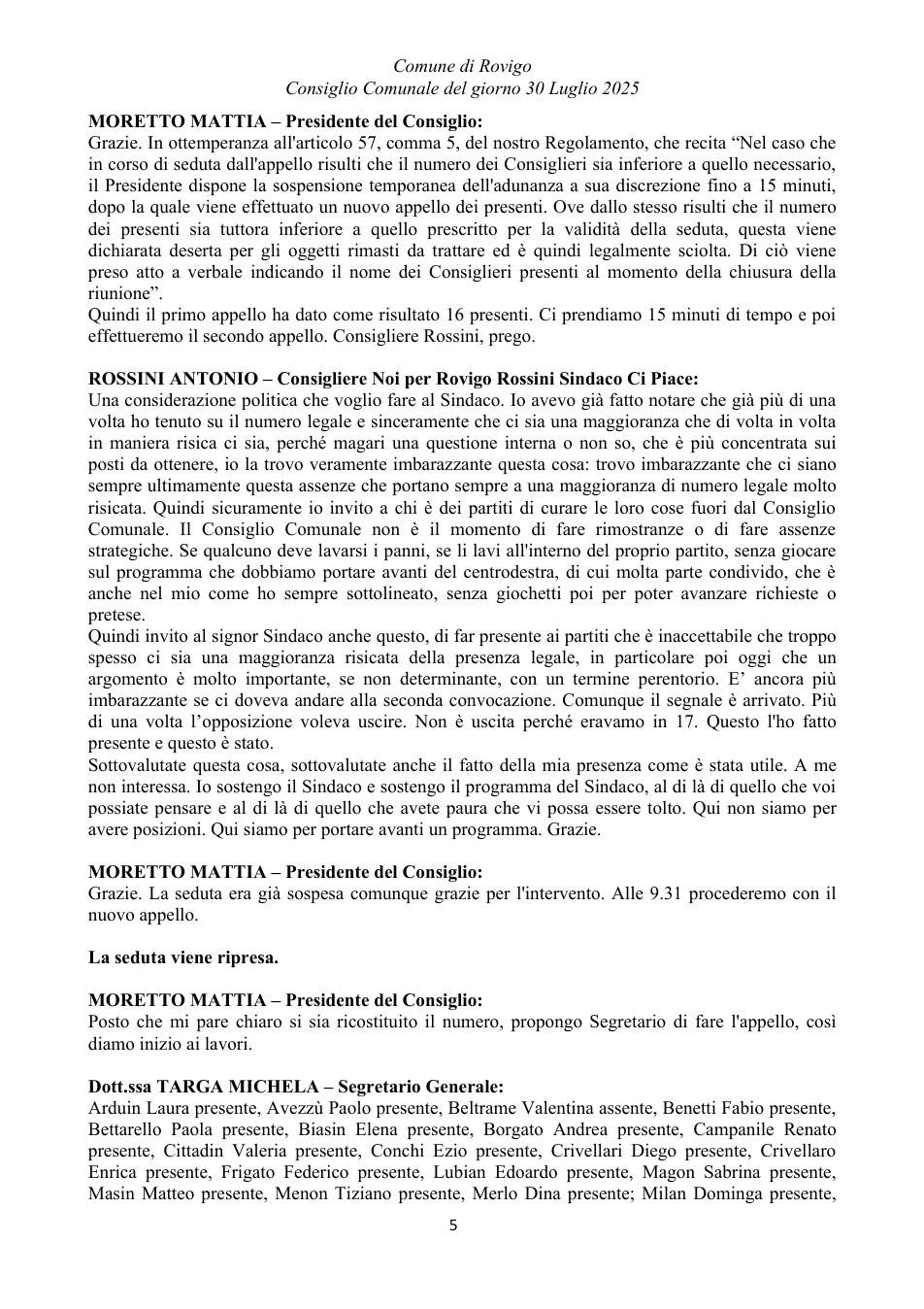 Pagina 5 del documento
