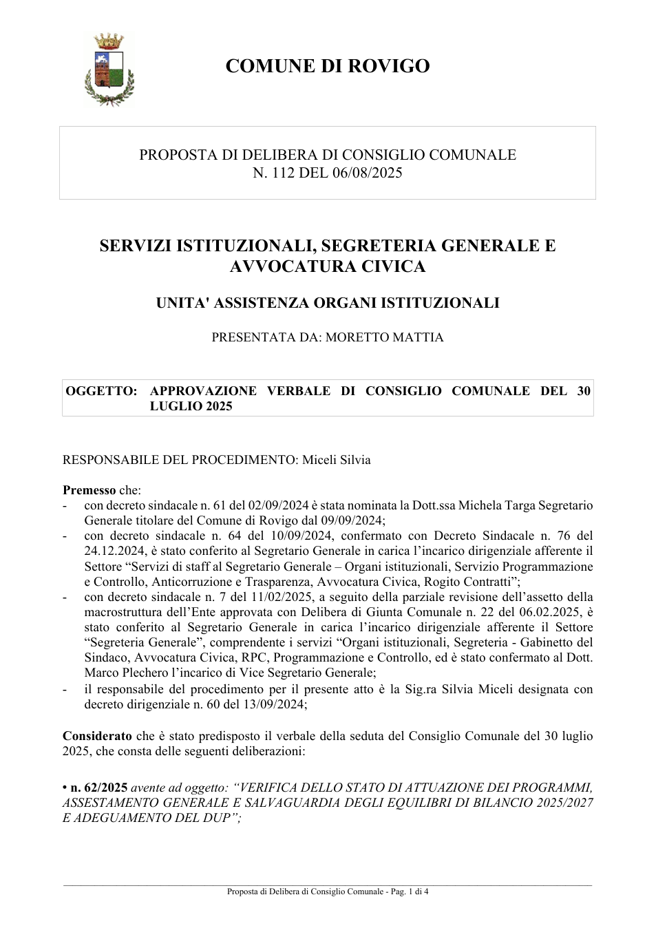 Pagina 1 del documento