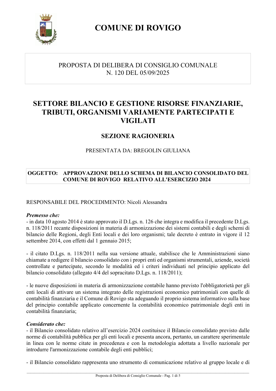 Pagina 1 del documento