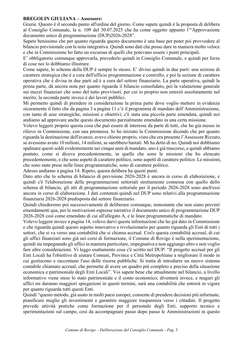 Pagina 5 del documento