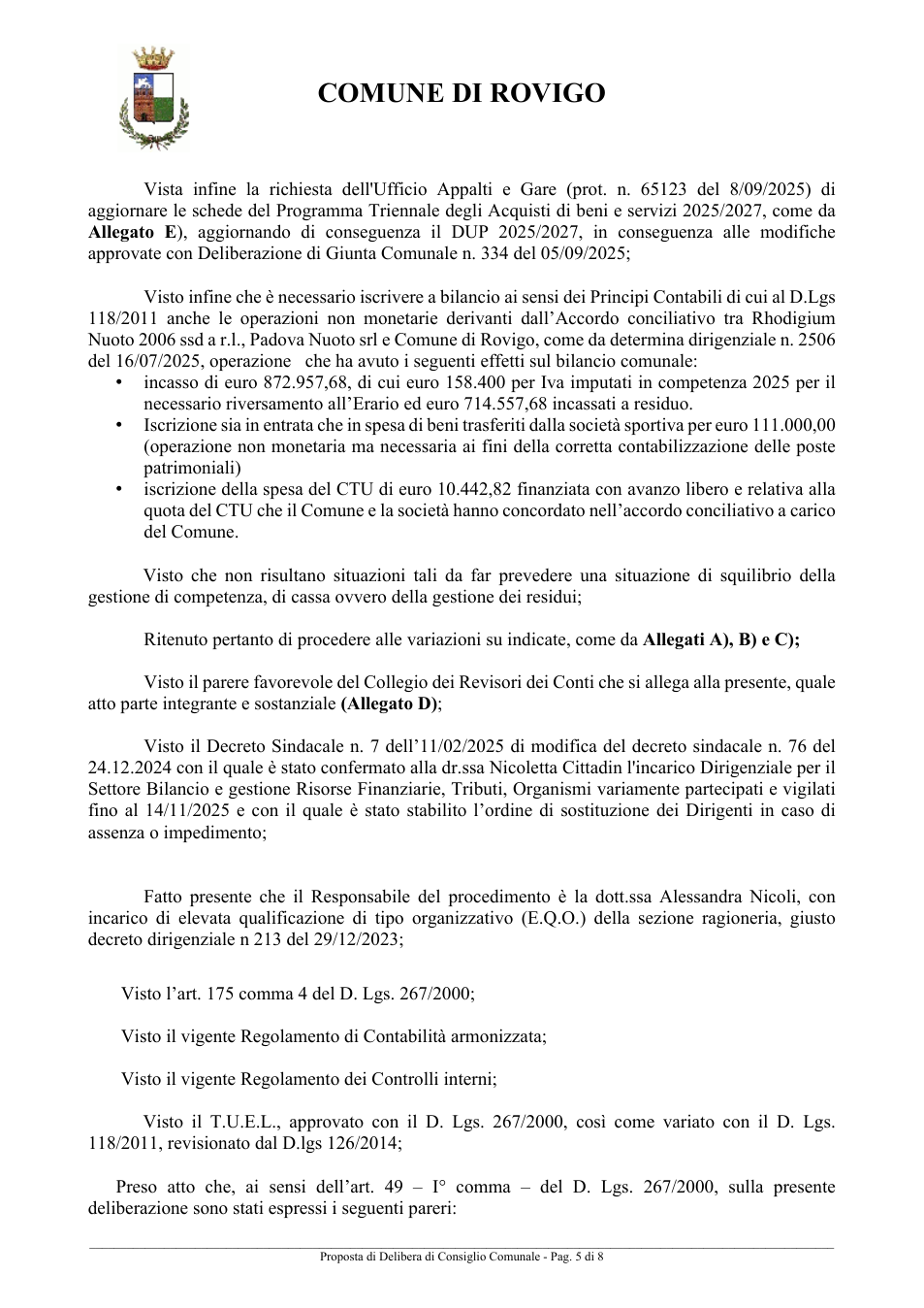 Pagina 5 del documento