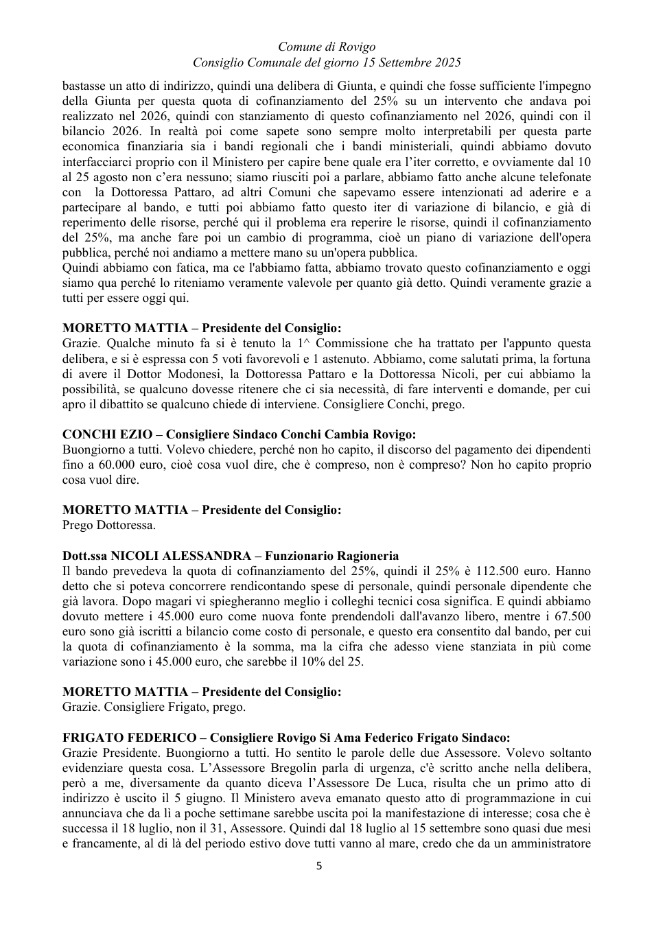 Pagina 5 del documento