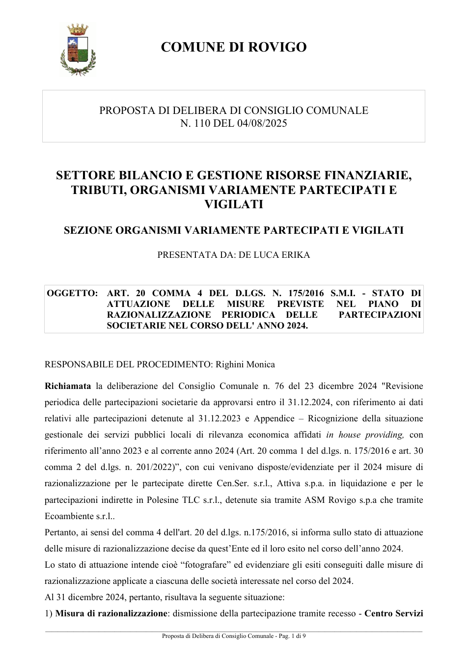 Pagina 1 del documento