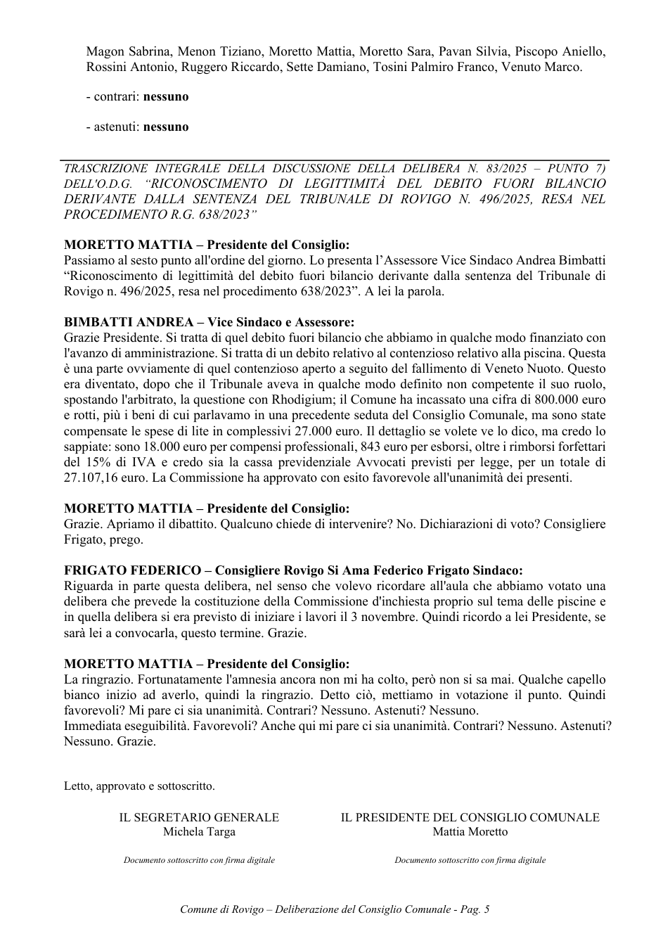 Pagina 5 del documento