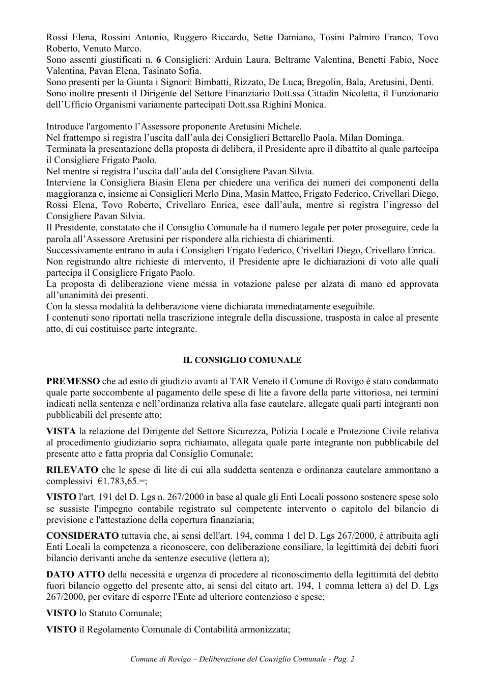 Pagina 2 del documento