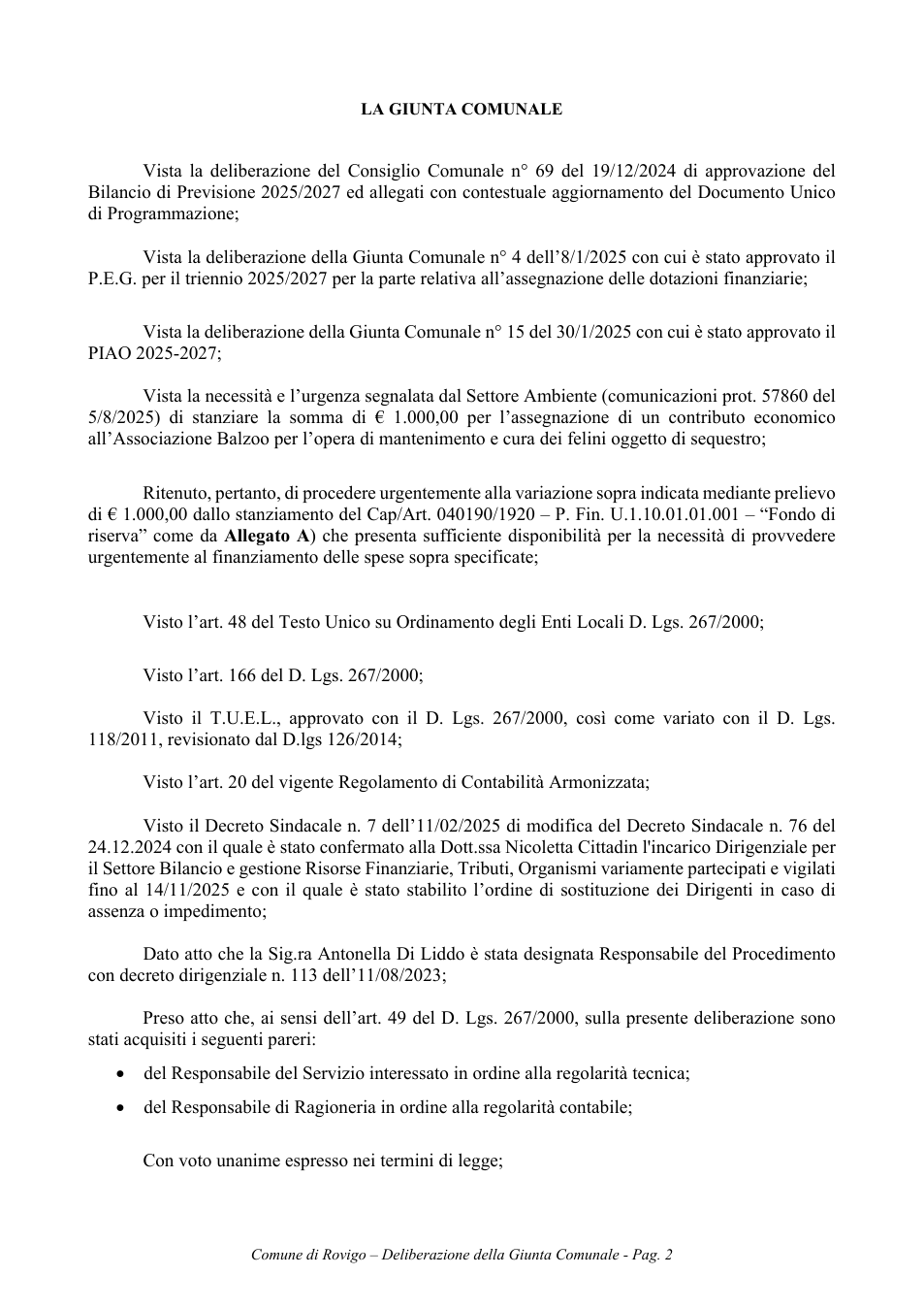 Pagina 2 del documento