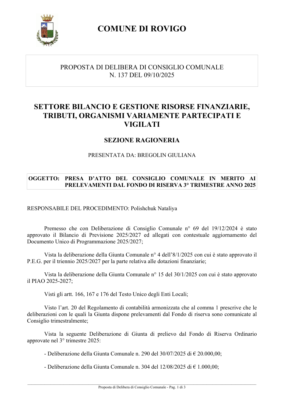 Pagina 1 del documento