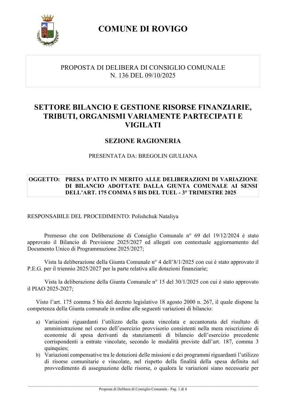 Pagina 1 del documento