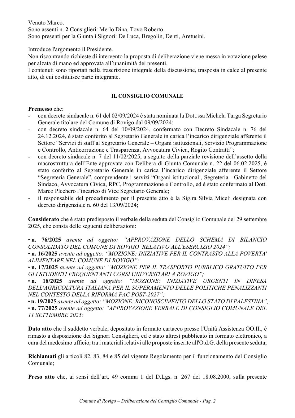Pagina 2 del documento