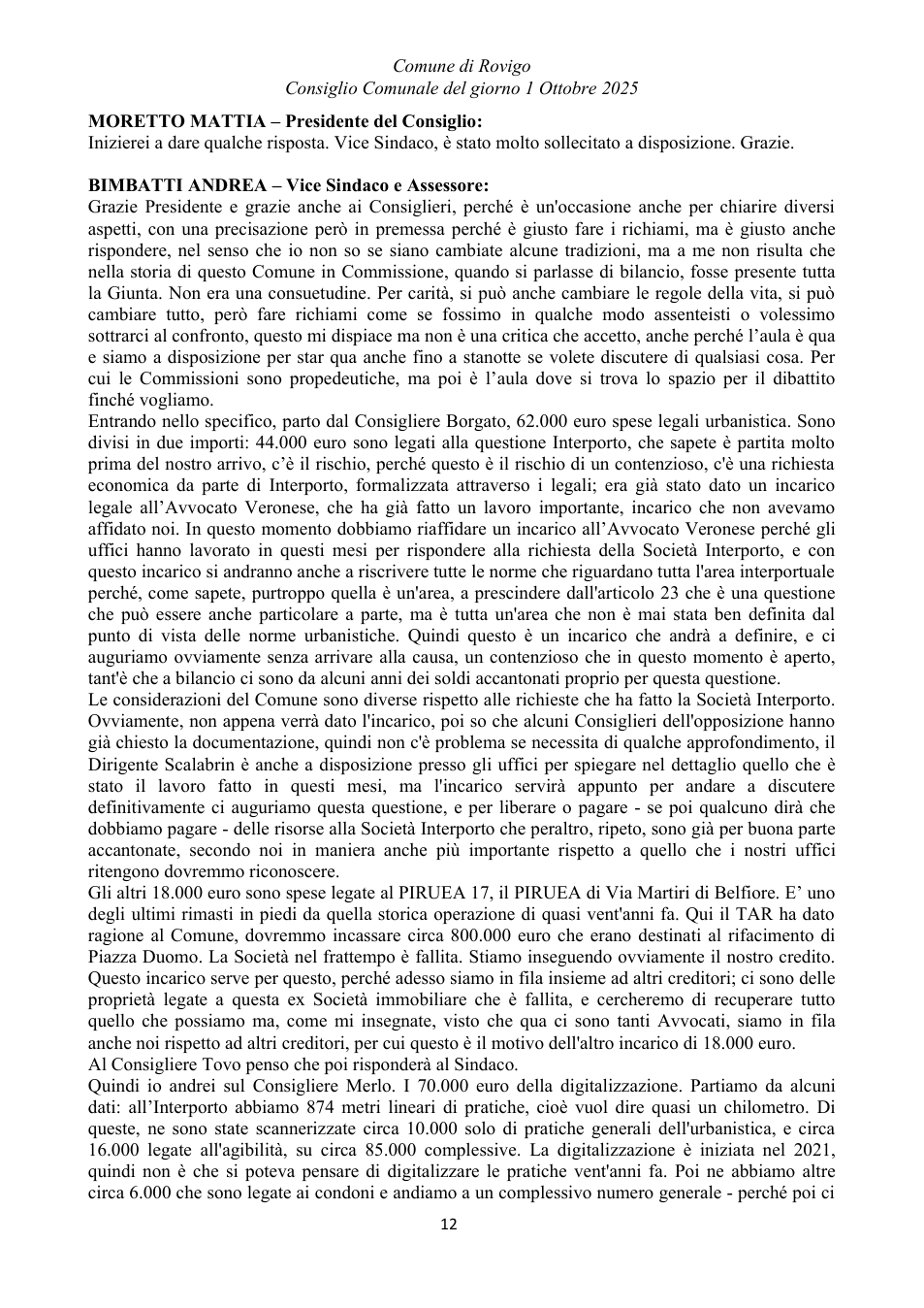 Pagina 12 del documento