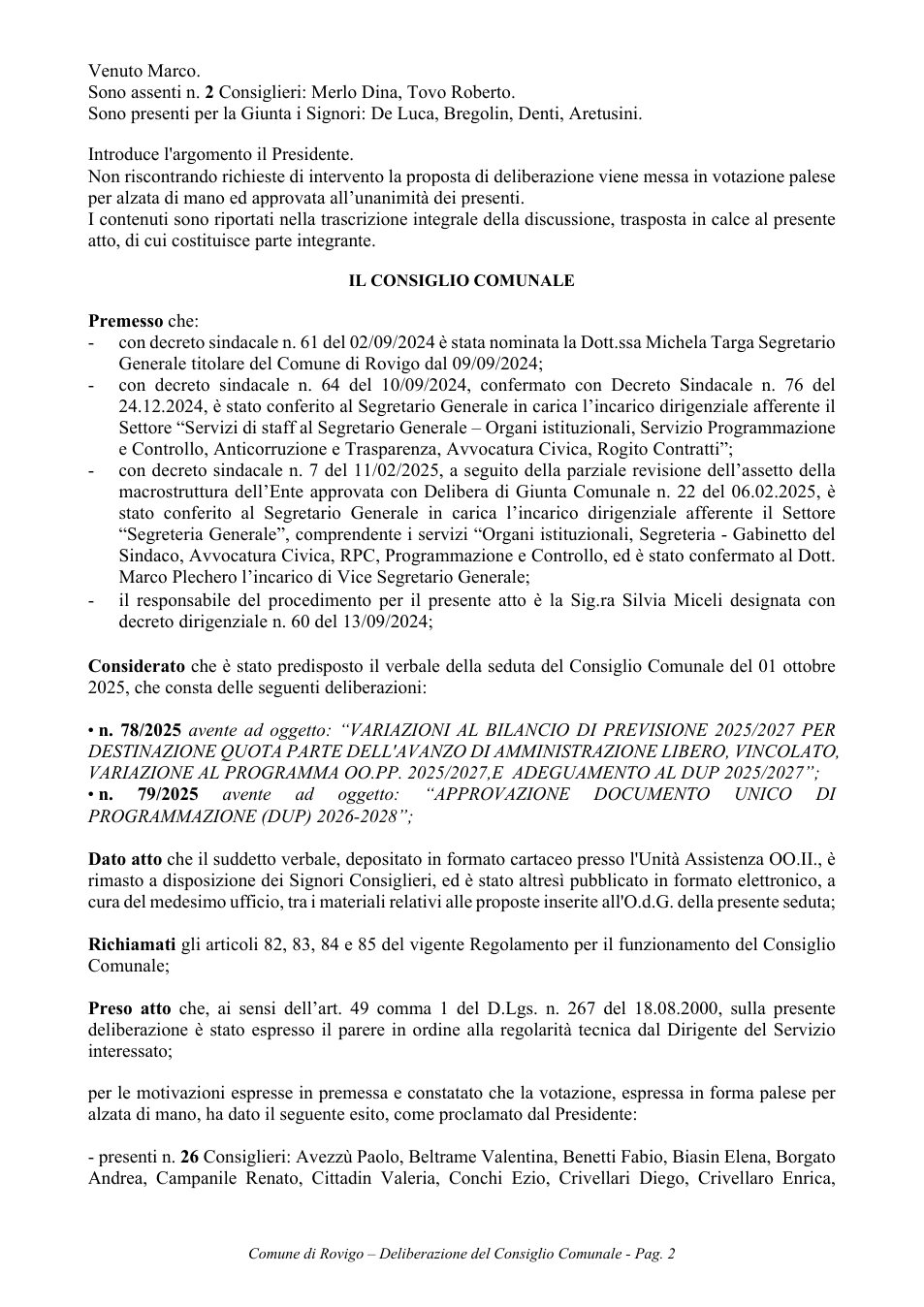 Pagina 2 del documento