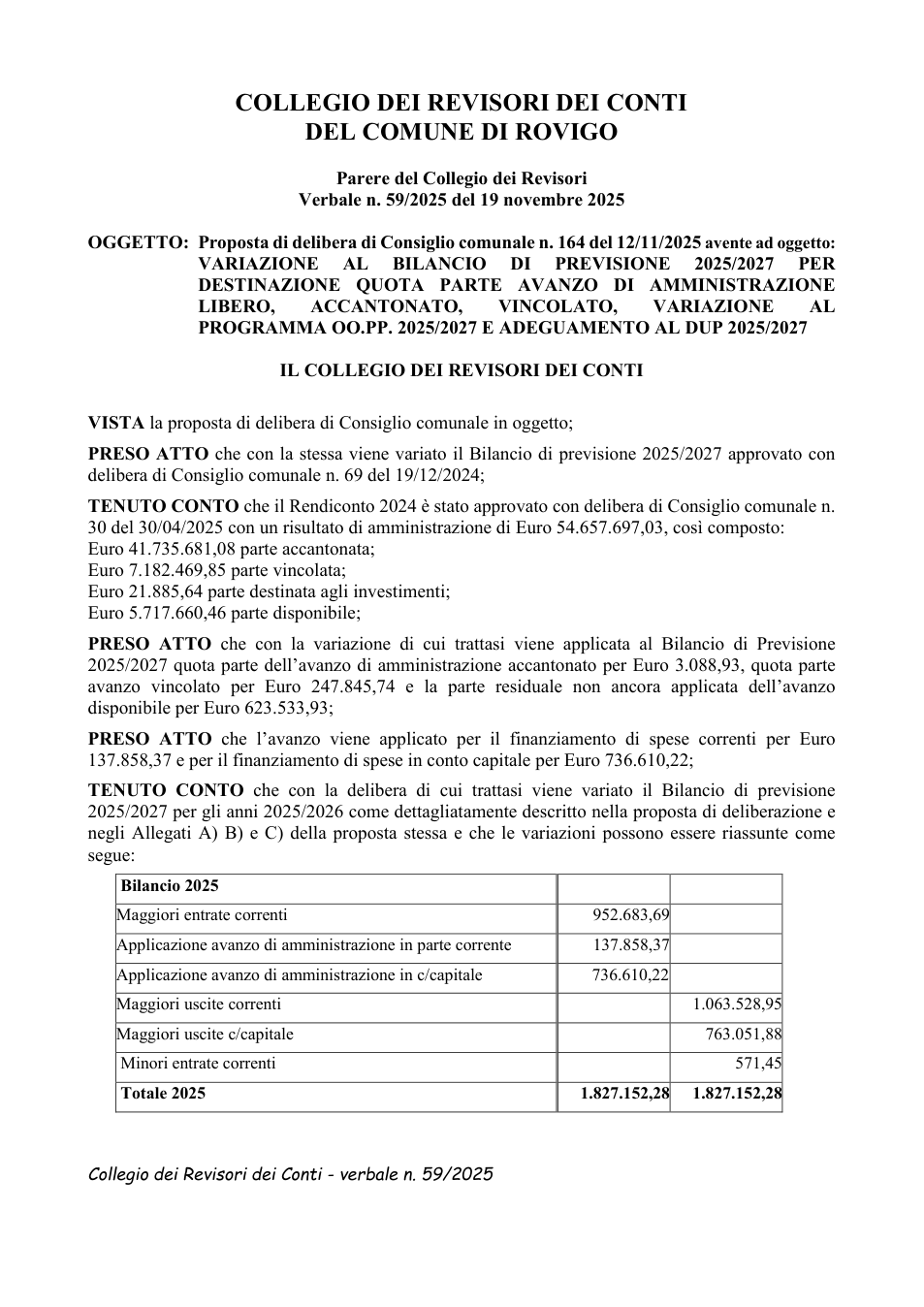 Pagina 1 del documento