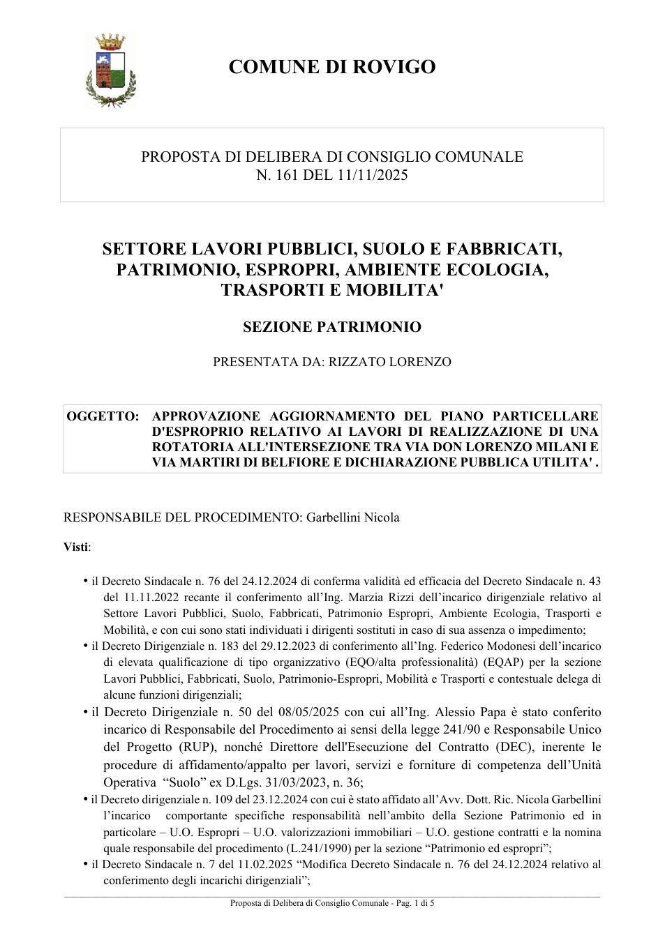 Pagina 1 del documento