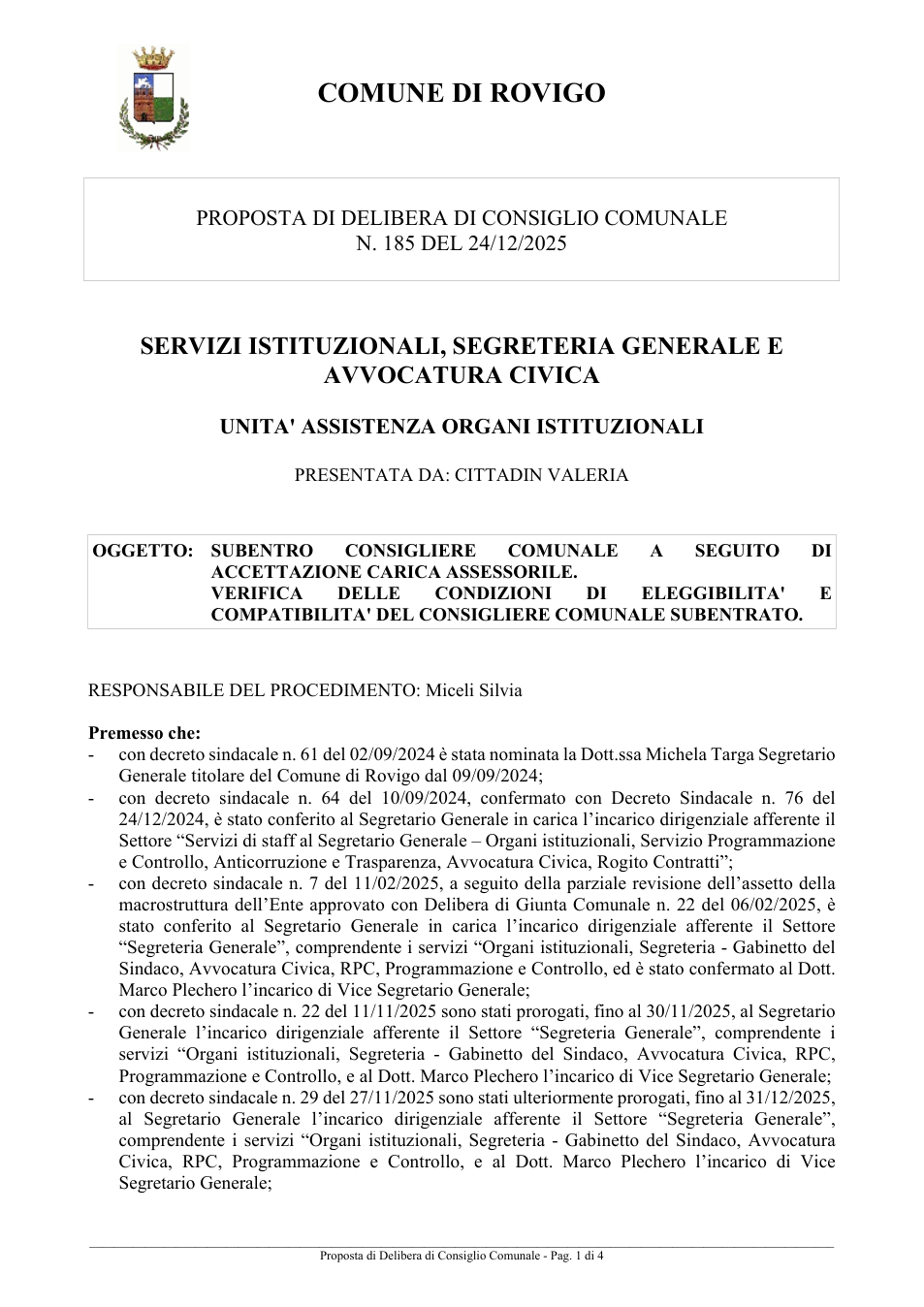 Pagina 1 del documento