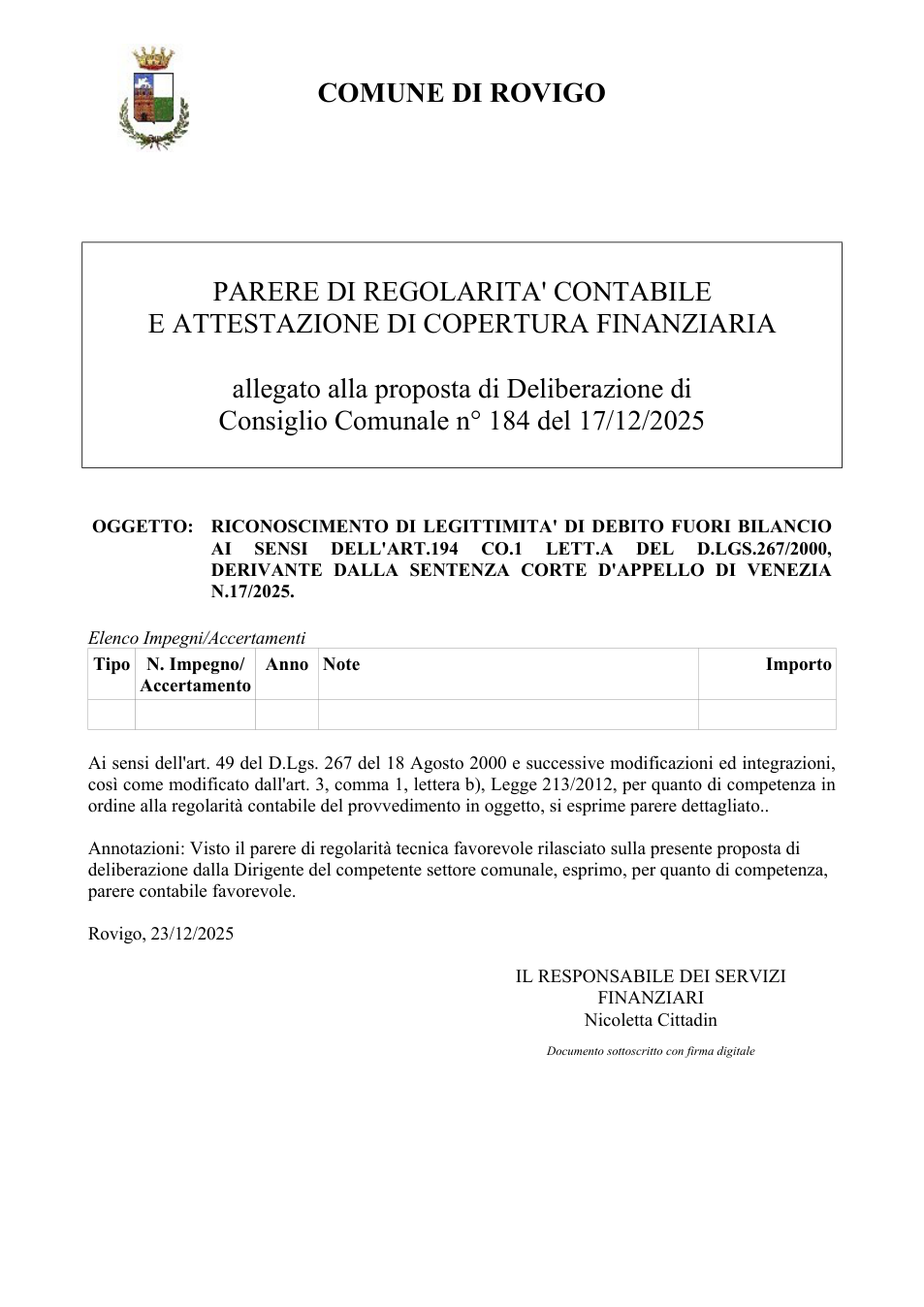 Pagina 1 del documento